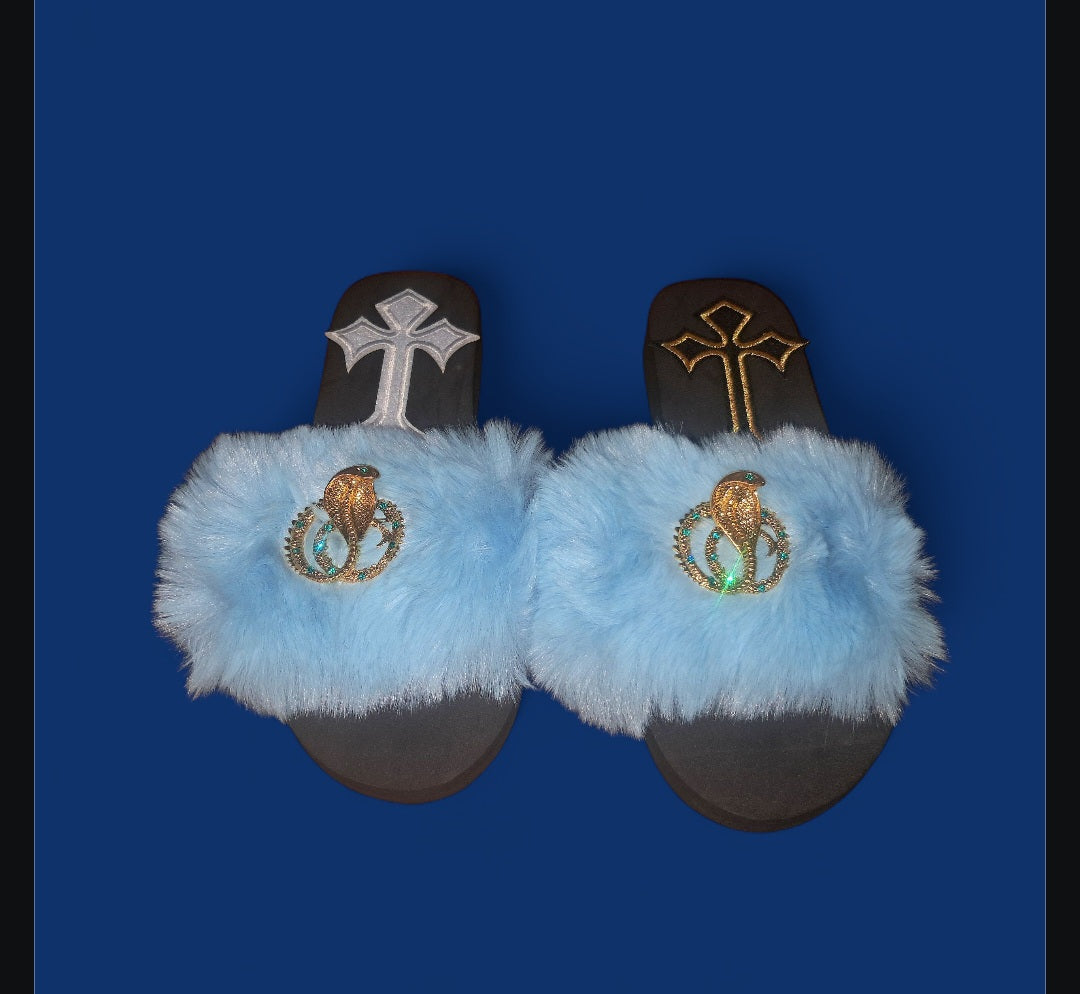 Every Step Counts - Light Blue Ritual Manifesting & Protection Activated & Blessed Slides
