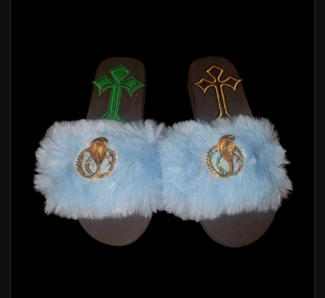 Every Step Counts - Light Blue Ritual Manifesting & Protection Activated & Blessed Slides