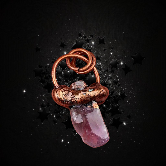 Bearer Of Great Abilities - Amethyst Ritual Necklace Activated & Blessed
