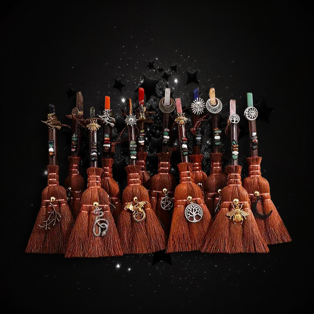 The Witch's / Warlocks Broom Of Change & Protection Ritual Activated & Blessed