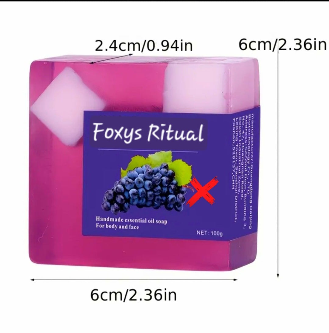 Psychic Protection / Mental & Manifesting Ability Shielding - Grape Ritual Soap Activated & Blessed x2 Per Order