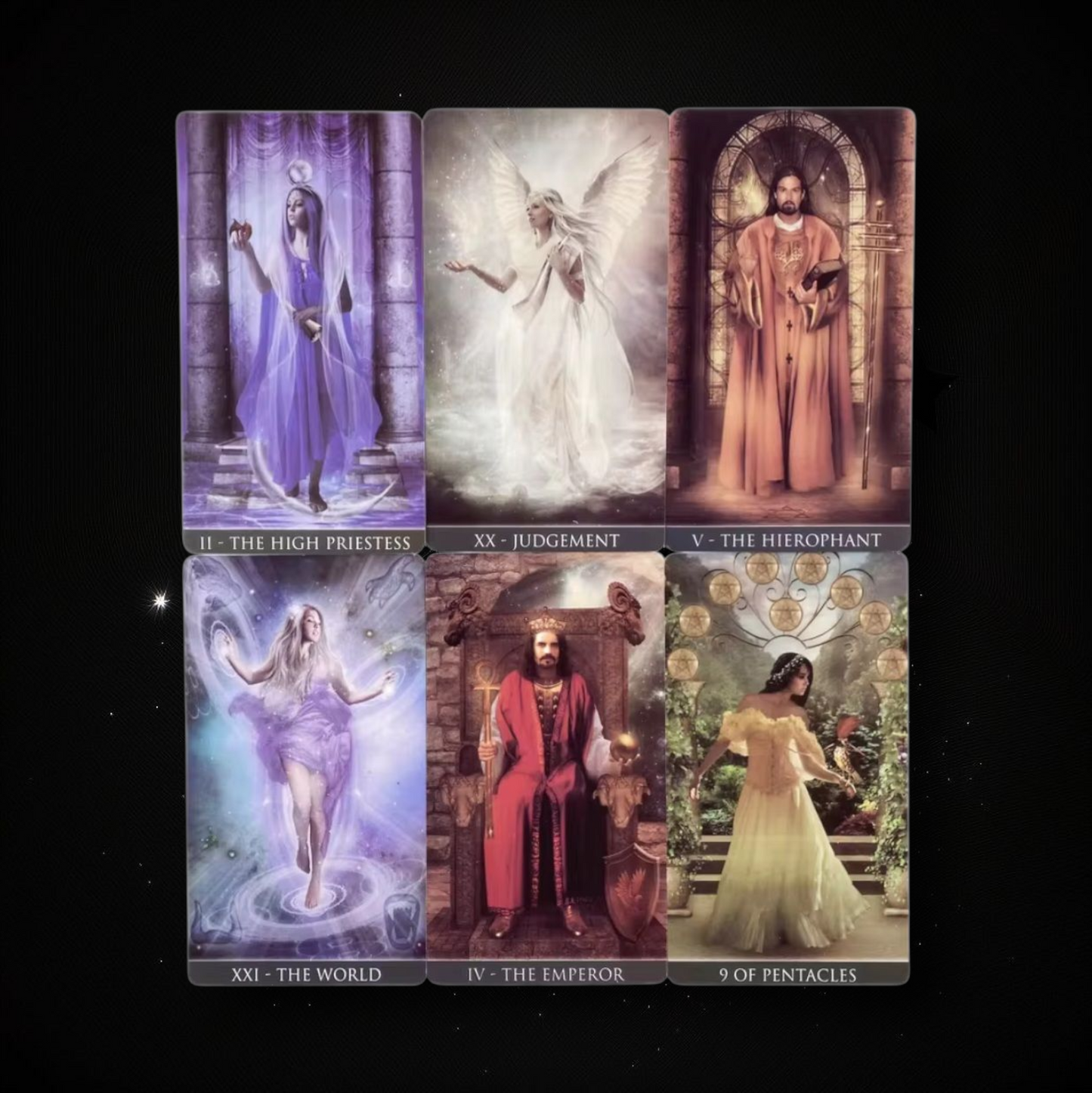 Thelema Tarot Deck & Ritual Reading Elixir & Activated Crystal