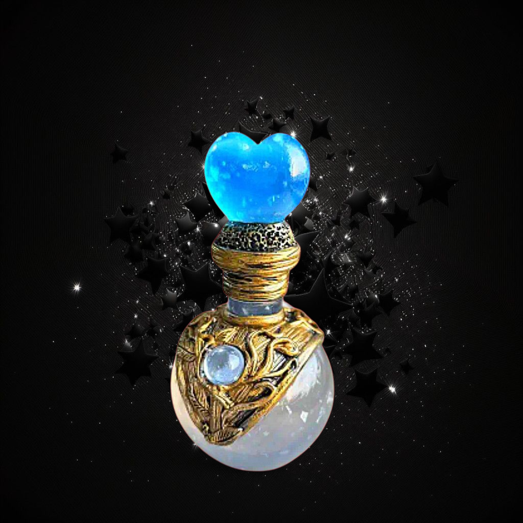 Healing & Bettering Love & Bond Elixir Oil - Blue Quartz & Clear Quartz Ritual Activated & Blessed