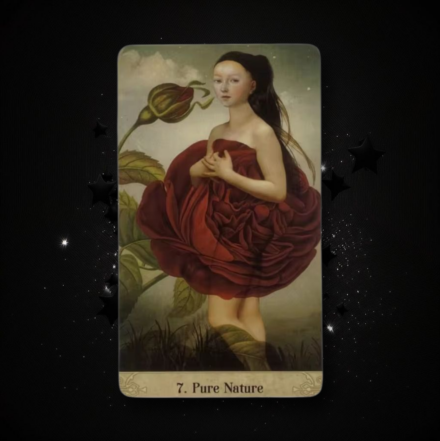 Oracle If Mystical Moments Deck & Ritual Reading Elixir & Activated Crystal