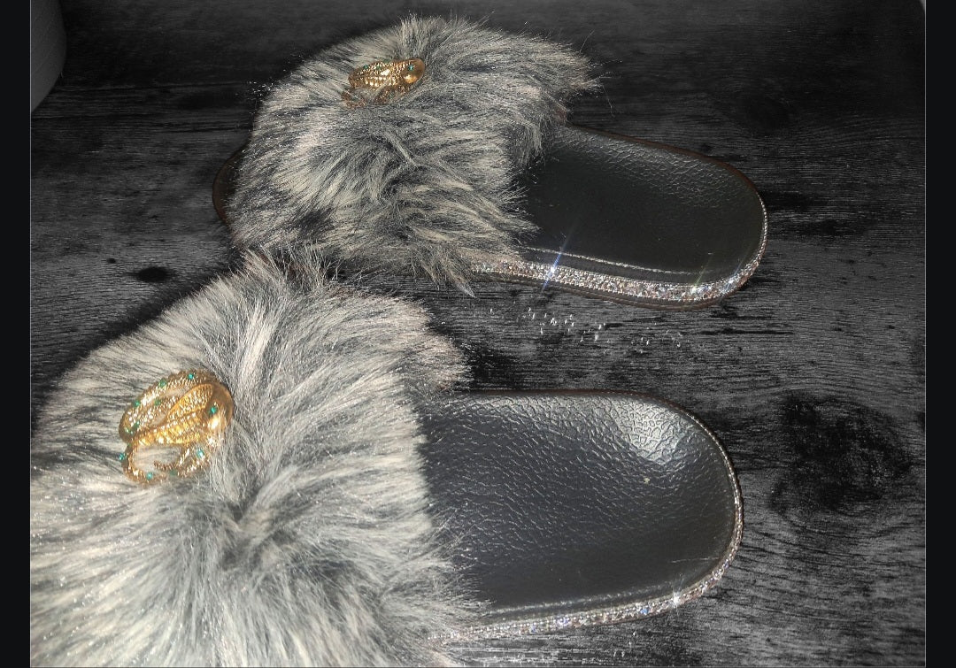 Every Step Counts - Wolf Grey / Black Ritual Manifesting & Protection Activated & Blessed Slides