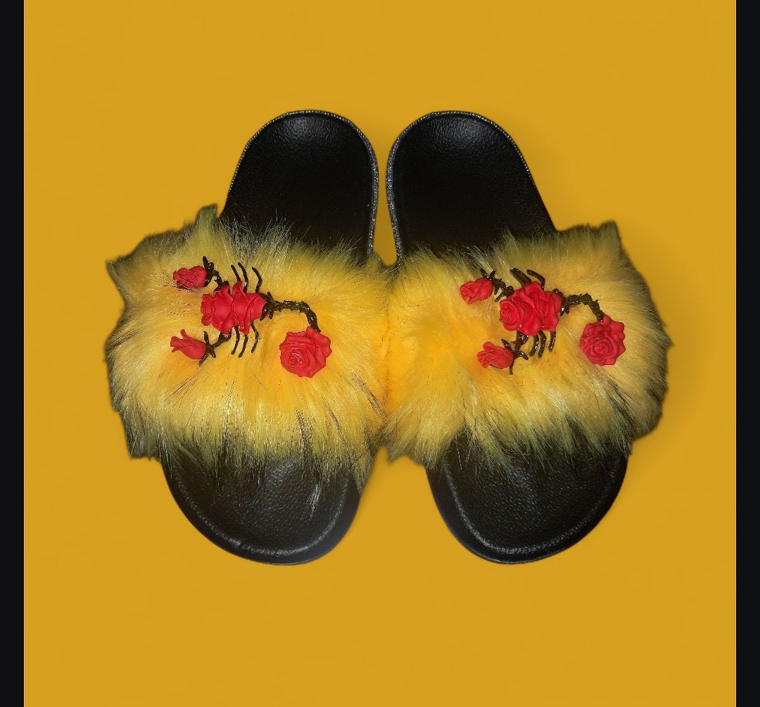 Every Step Counts - Yellow/Black Tips Ritual Manifesting & Protection Activated & Blessed Slides