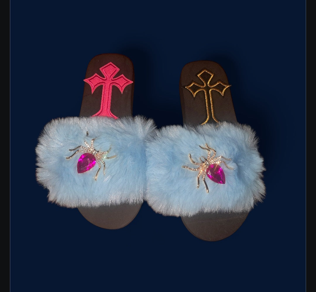 Every Step Counts - Light Blue Ritual Manifesting & Protection Activated & Blessed Slides