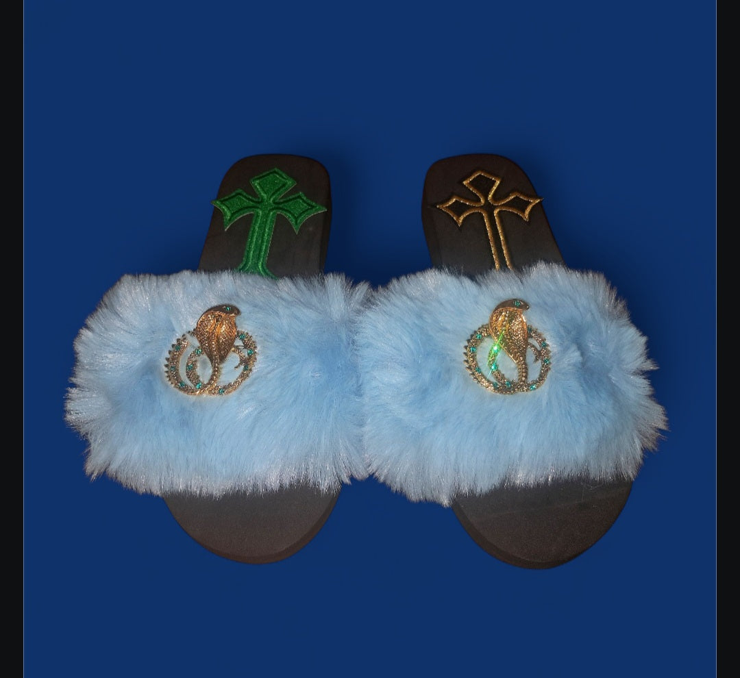 Every Step Counts - Light Blue Ritual Manifesting & Protection Activated & Blessed Slides