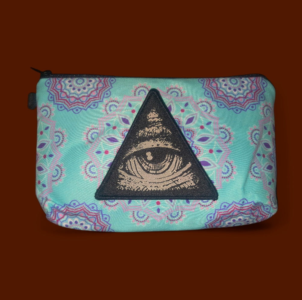 Mandala & Evil Eye Pyramid Protection Bag-Ritual Activated