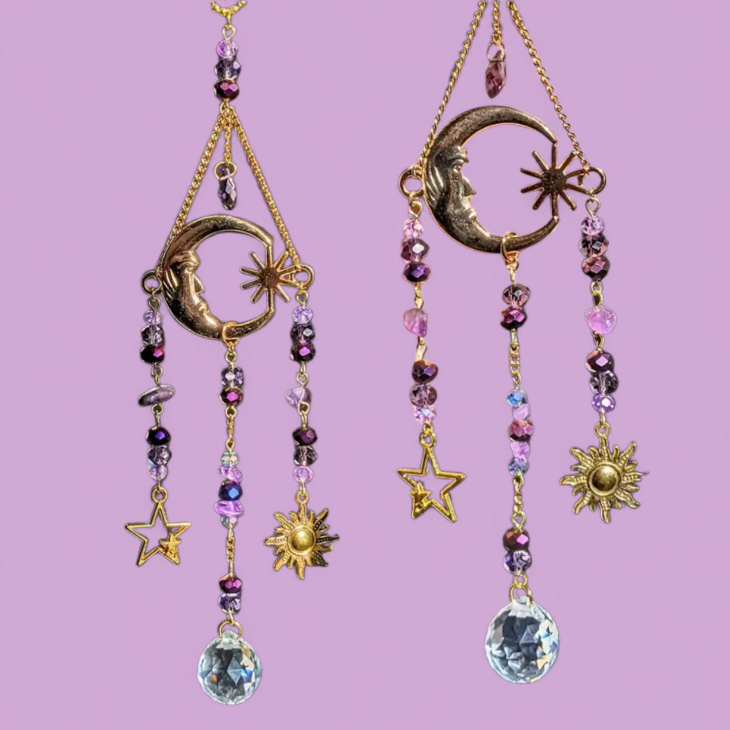 Golden Light Bringer Of Happiness & Harmony  - Crystal & Amethyst Energy Amplifier Ritual Activated & Blessed