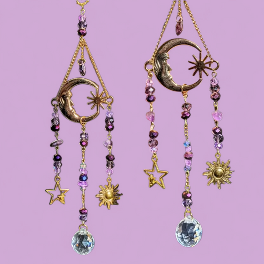 Golden Light Bringer Of Happiness & Harmony  - Crystal & Amethyst Energy Amplifier Ritual Activated & Blessed