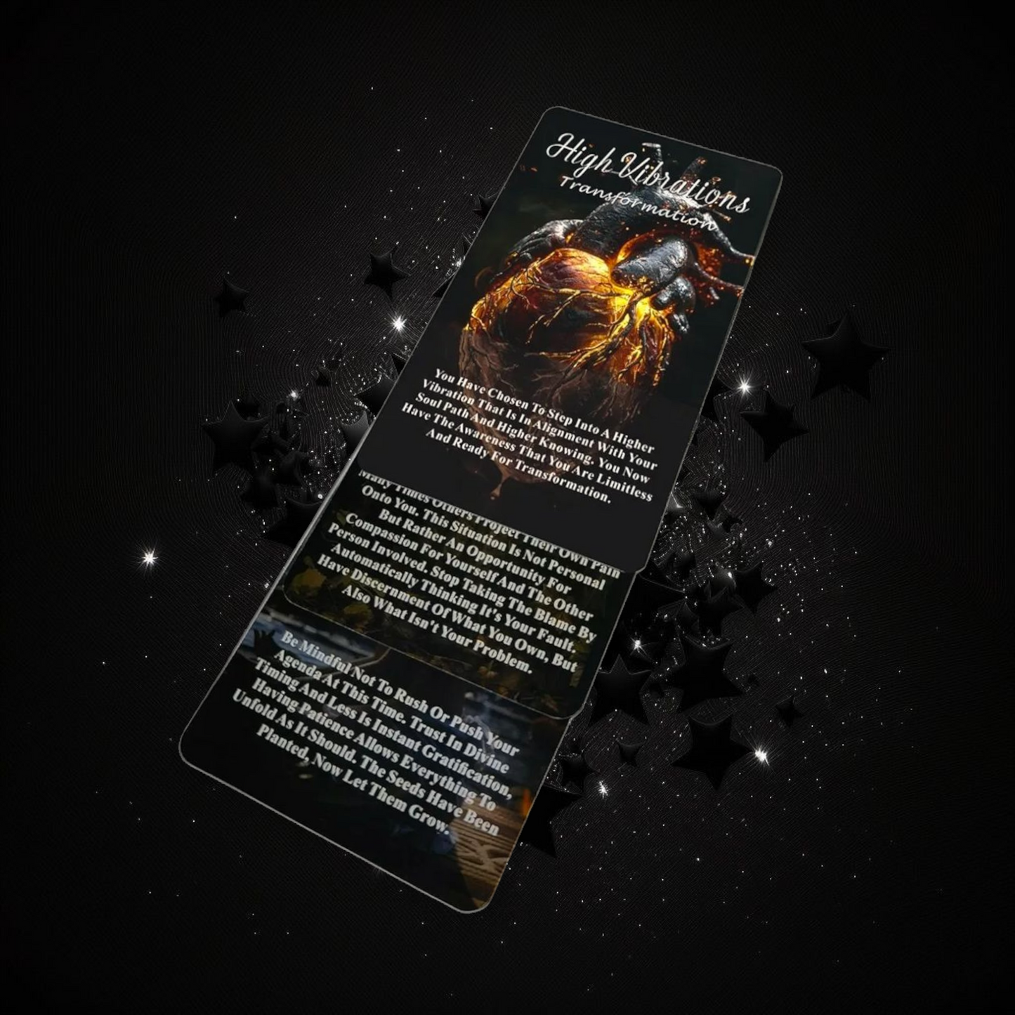 Repair, Evolution, Growth Oracle Deck & Ritual Reading Elixir & Activated Crystal