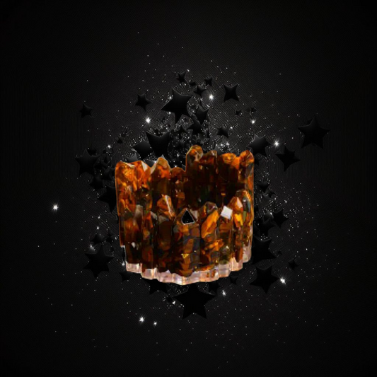 Energetic Golden Tigers Eye Antenna To Send Intentions Into The Universe - Ritual Activated & Blessed