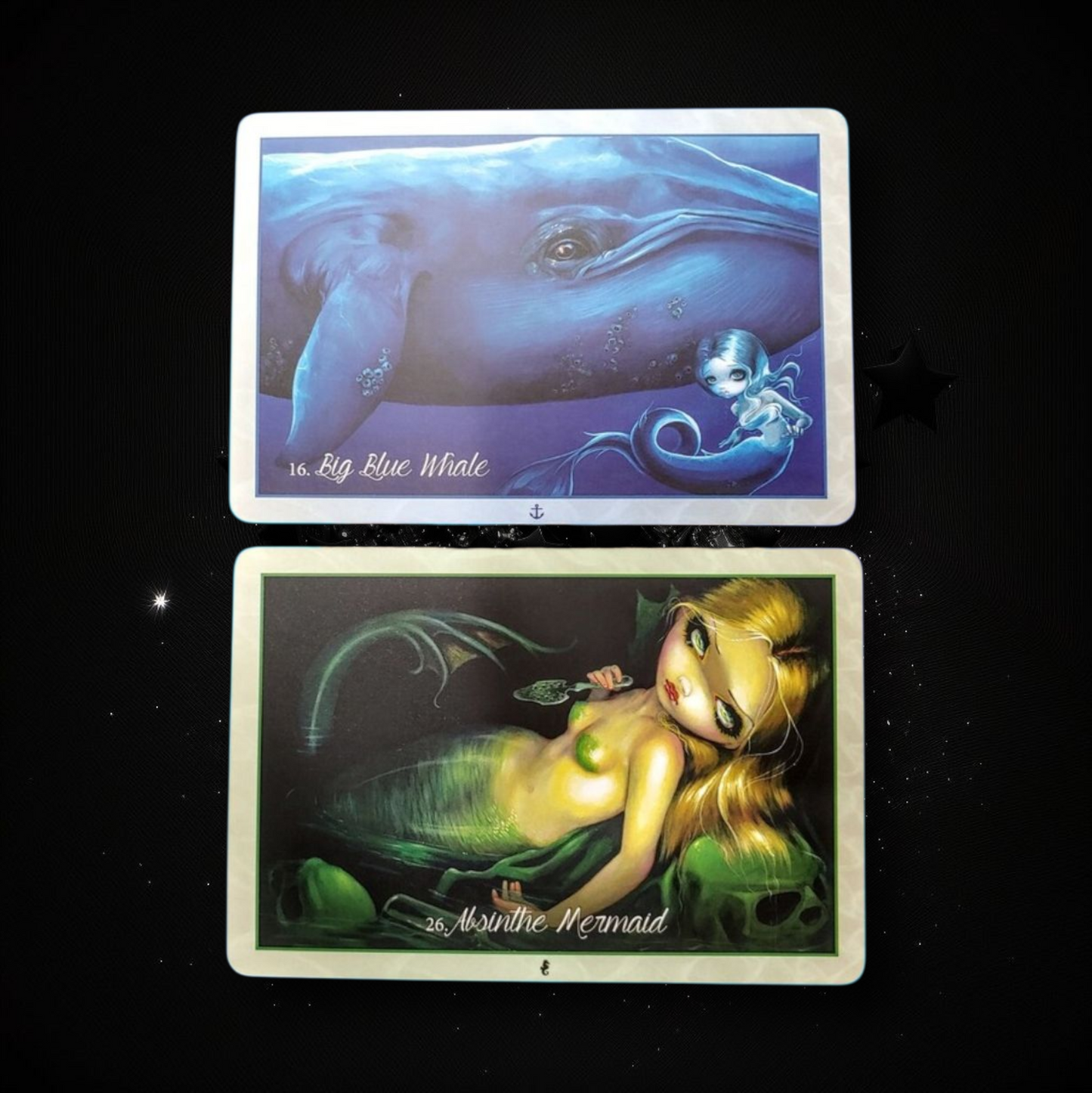 Myths & Mermaids Oracle Deck & Ritual Reading Elixir & Activated Crystal