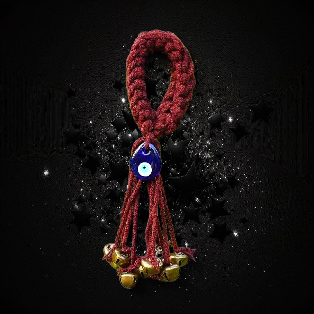 Magical Alarm System - Evil Eye / Brown & Witch / Warlock Bells Ritual Activated & Blessed