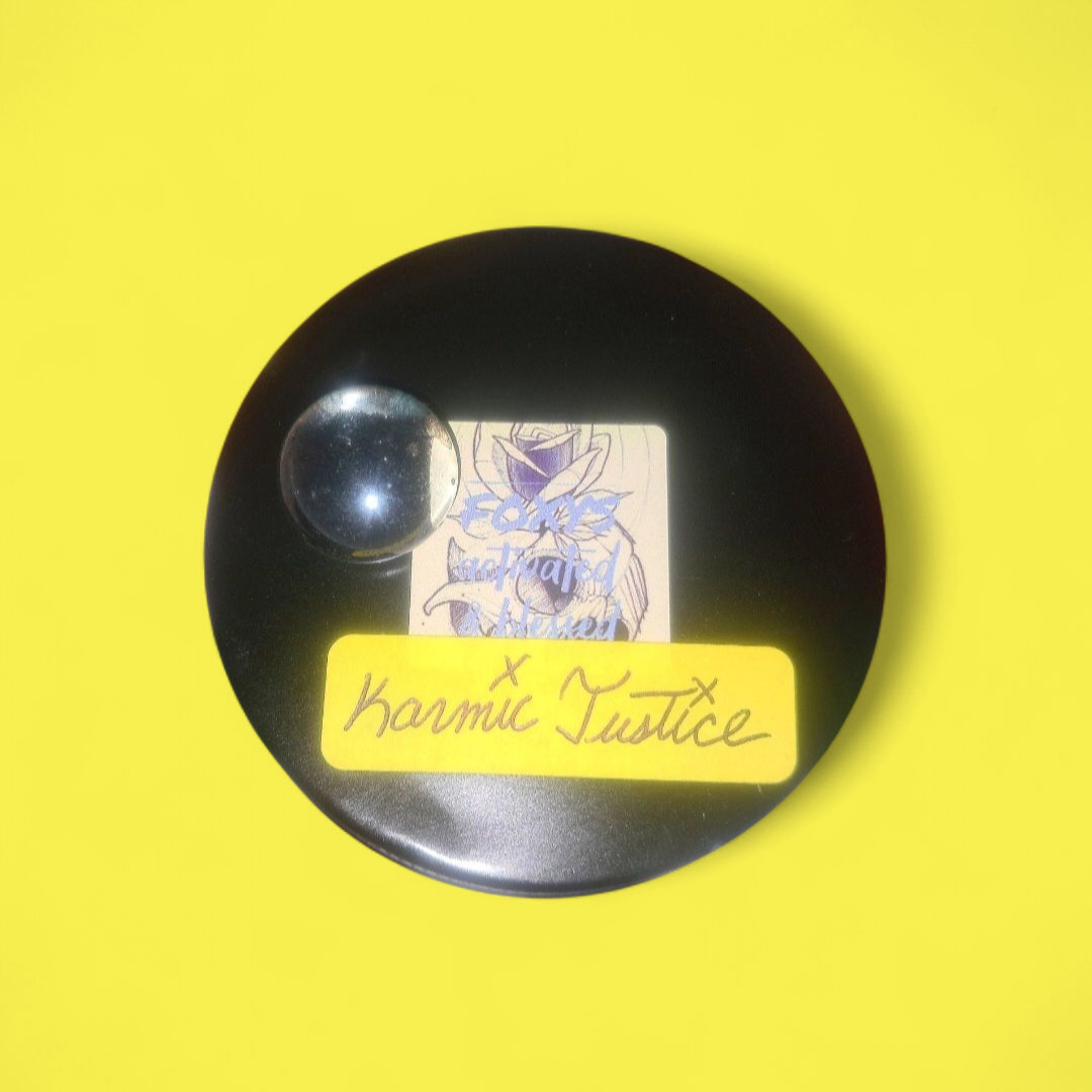 Karmic Justice Ritual Spiritual Bath Jar & Crystals