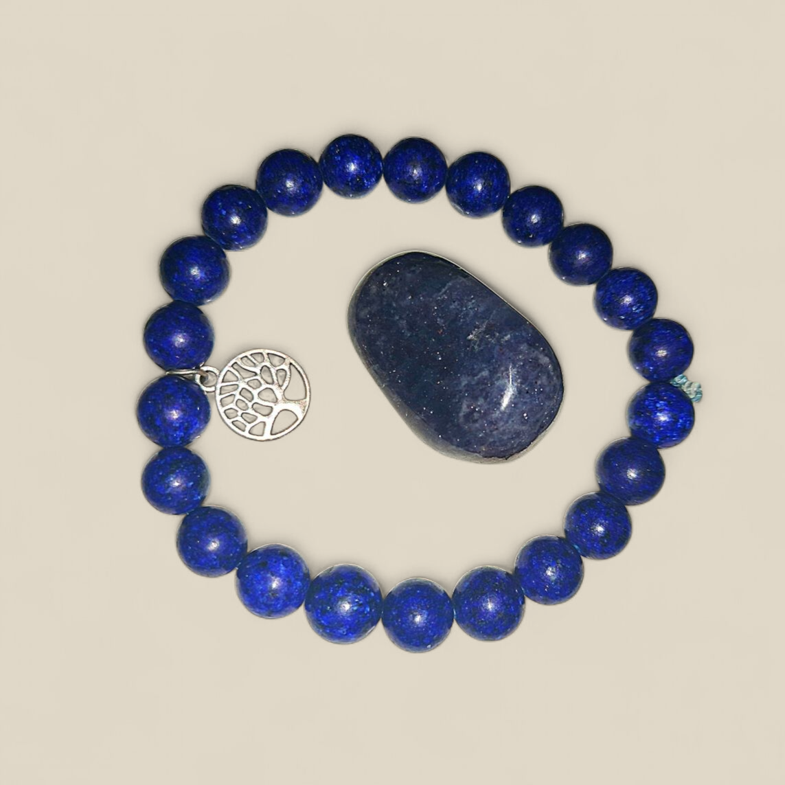 The Magical Tree Of Life & Growth Lapis Lazuli Ritual Bracelet