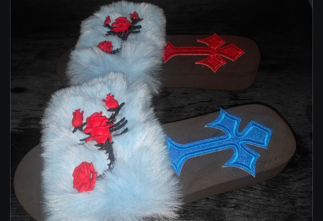 Every Step Counts - Light Blue Ritual Manifesting & Protection Activated & Blessed Slides