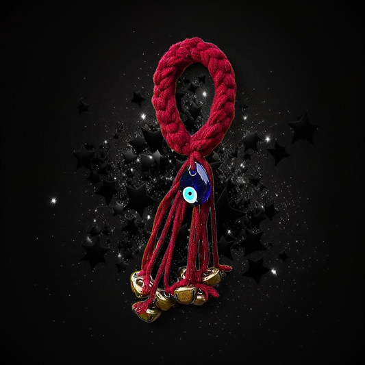 Magical Alarm System - Evil Eye / Red & Witch / Warlock Bells Ritual Activated & Blessed