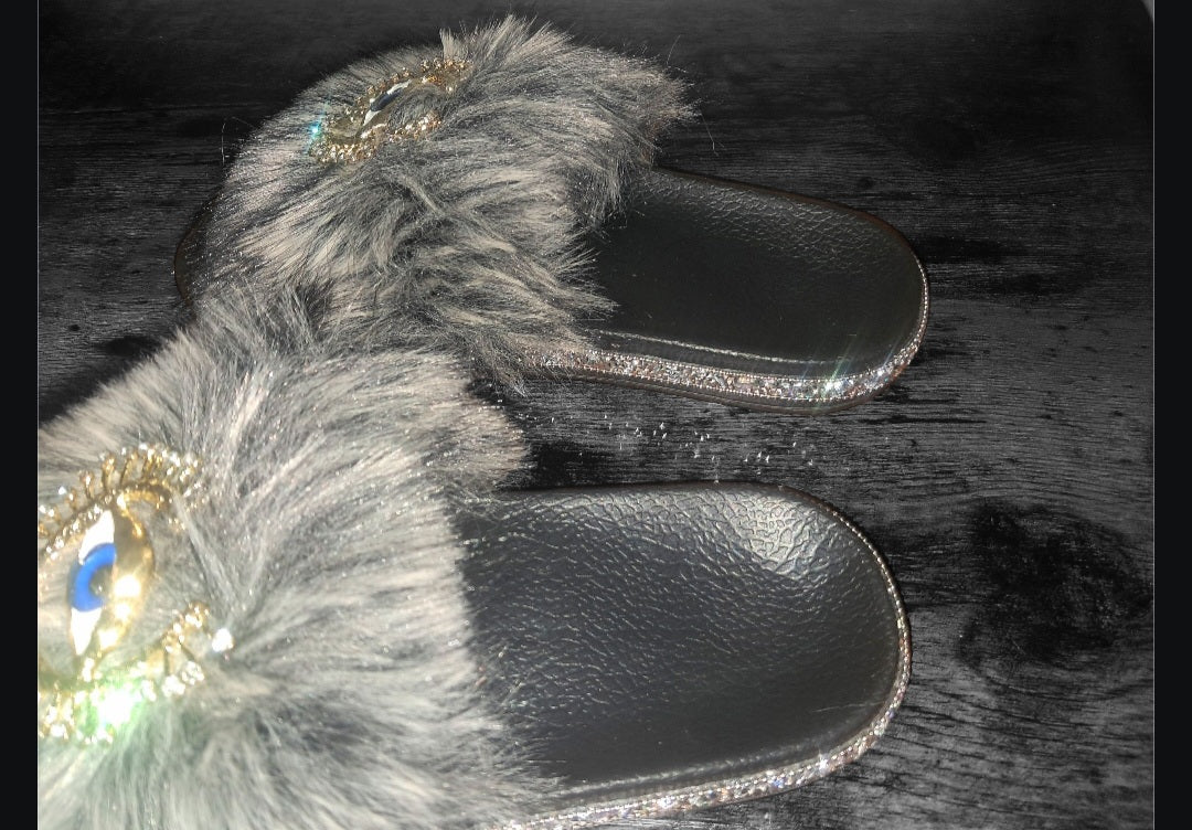 Every Step Counts - Wolf Grey / Black Ritual Manifesting & Protection Activated & Blessed Slides