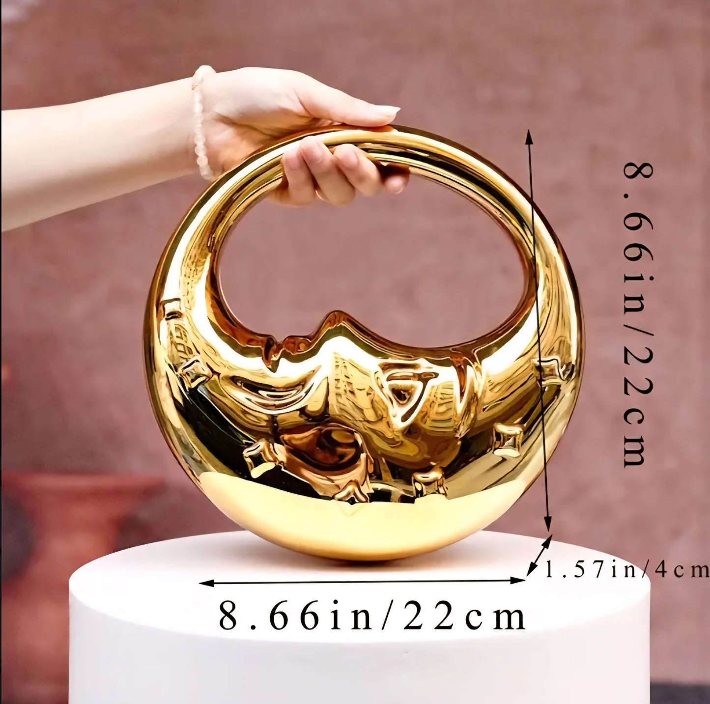 The Moon & Stars Shine On Me & Guard Me - Purple Ritual Activated & Blessed Purse