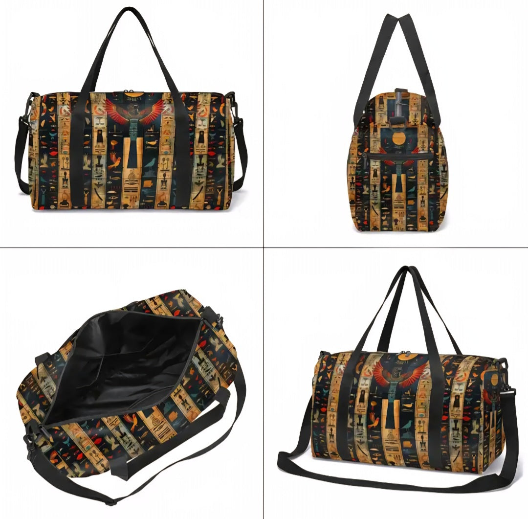 Safe Travels & Empathic Energy Protection Barrier To Sensitivities / Evil Eye - Ritual Activated & Blessed Duffle Bag