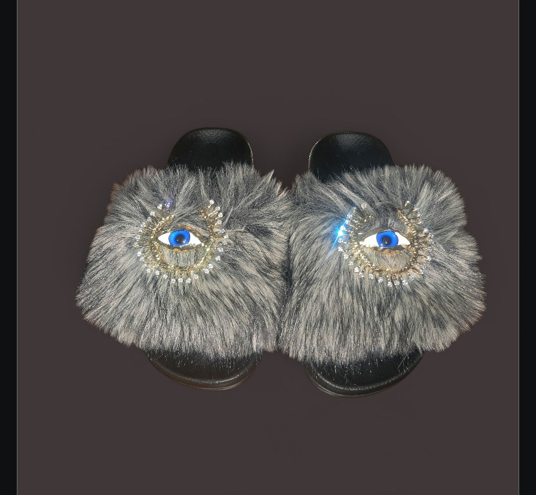 Every Step Counts - Wolf Grey / Black Ritual Manifesting & Protection Activated & Blessed Slides