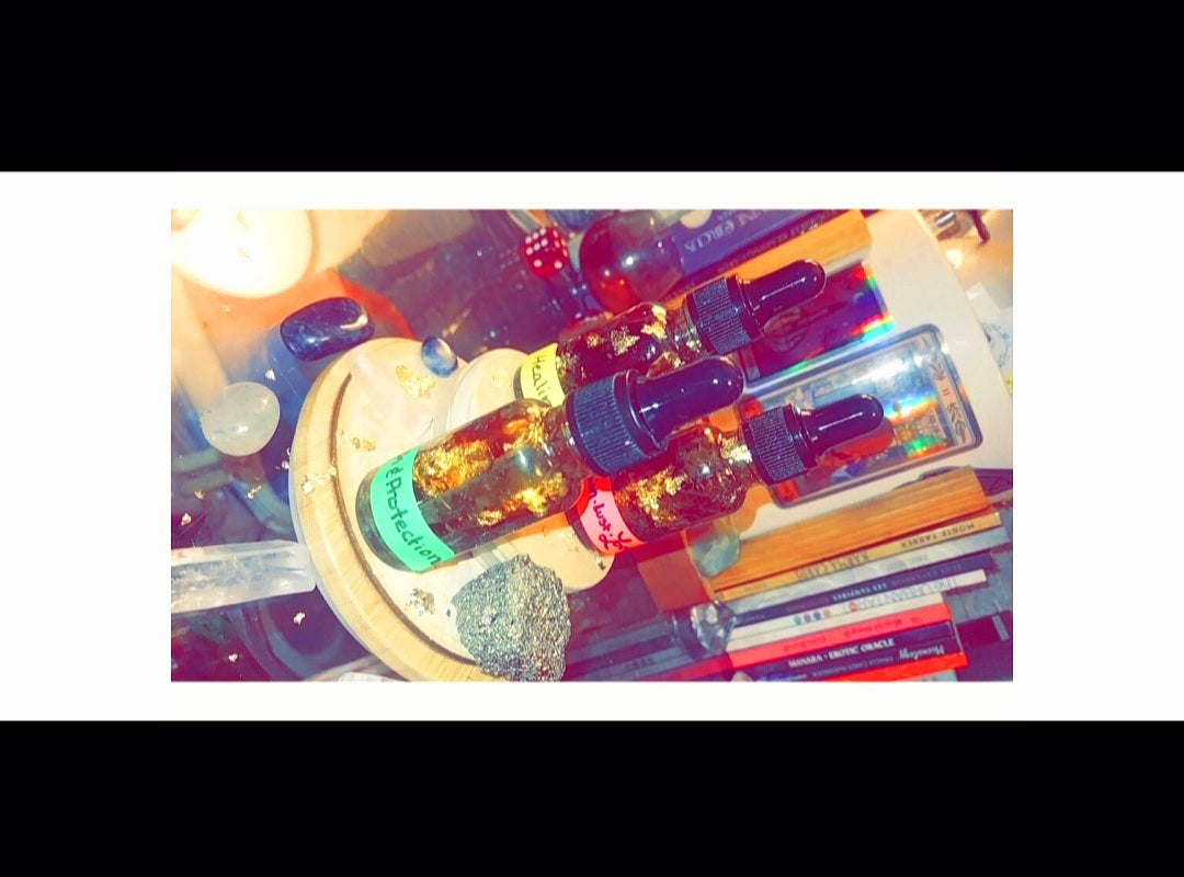 Healing Energy & Mind & Body Ritual Body & Candle Oil