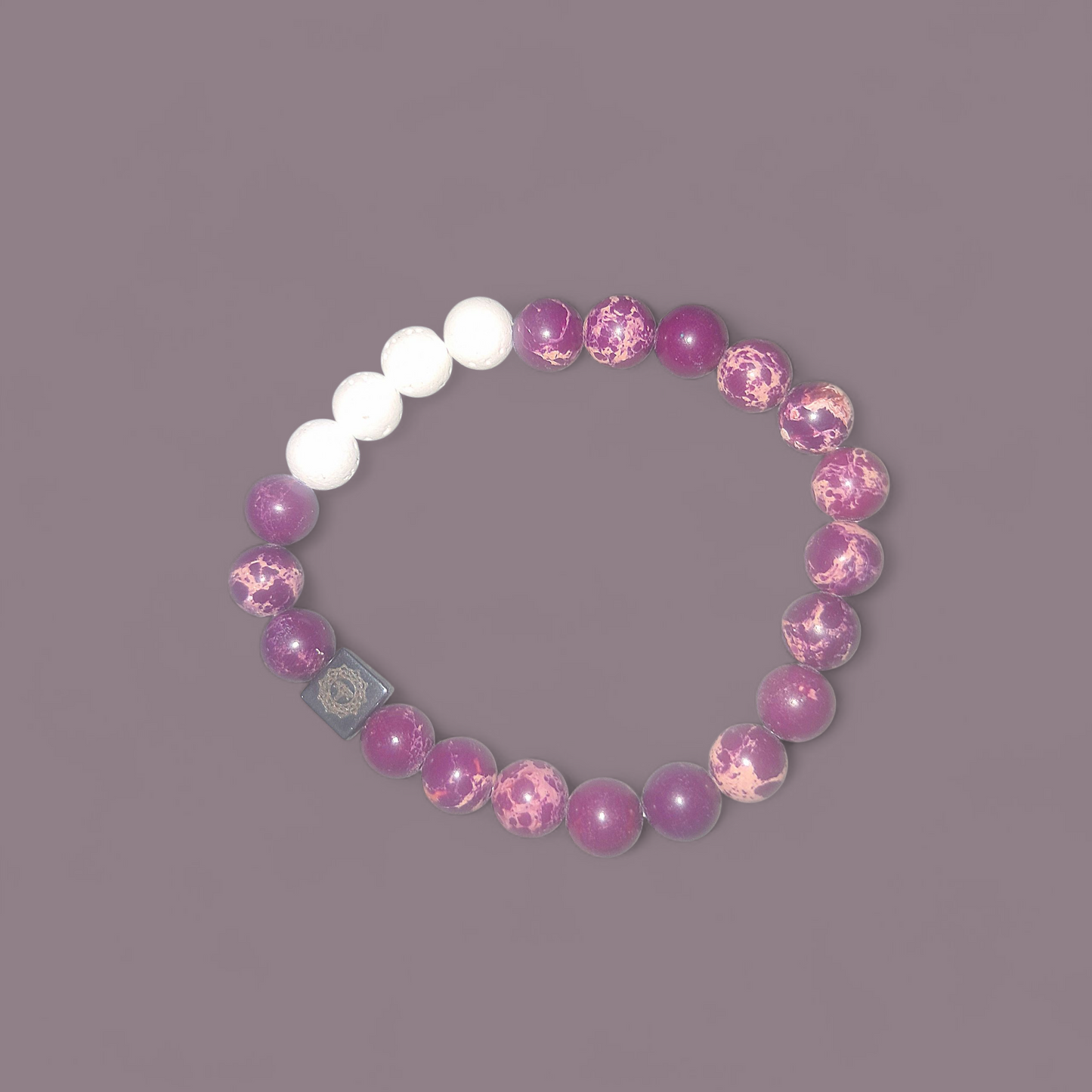 Bearer Of Crowns Purple Emperor Stone Ritual Activated Bracelet