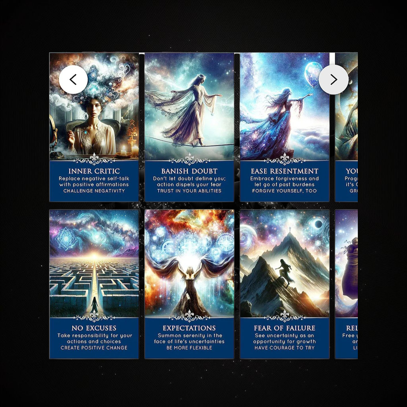 The Magic Of Letting Go Oracle Deck & Ritual Reading Elixir & Activated Crystal