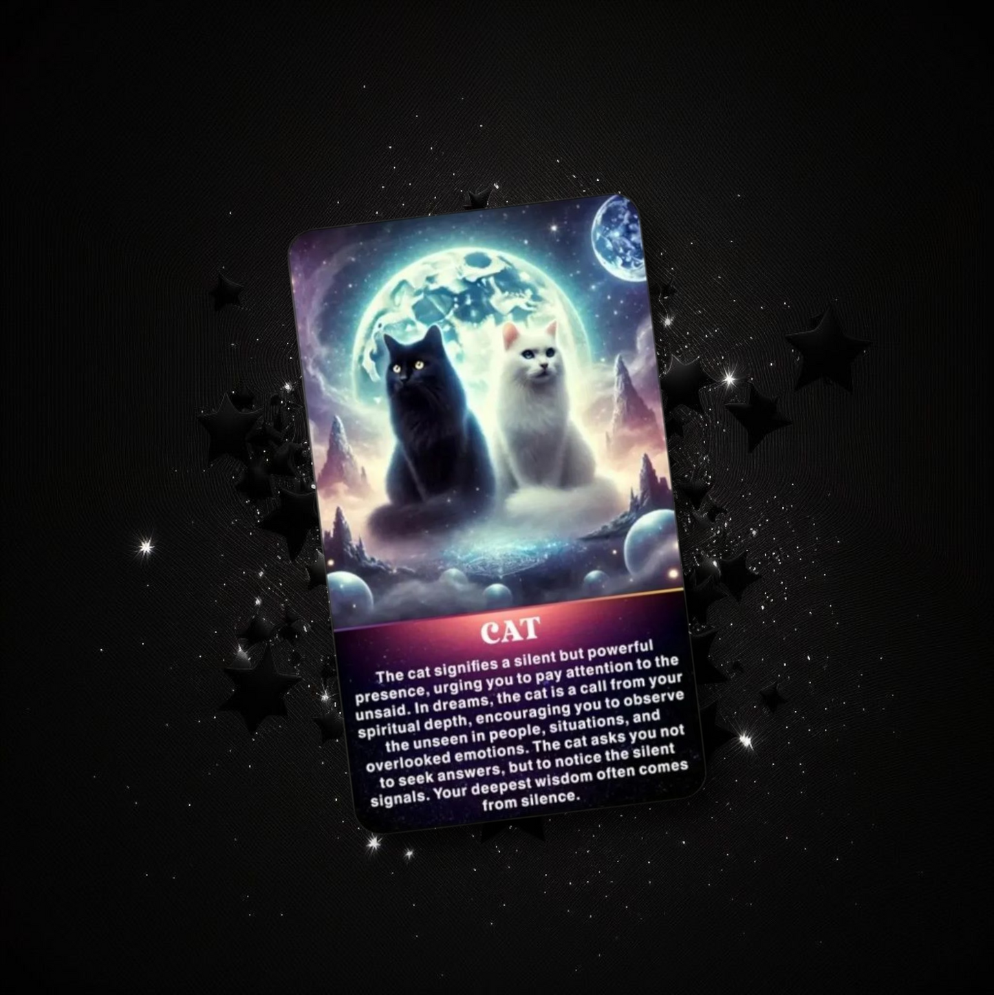 Mystical Dream Oracle Deck & Ritual Reading Elixir & Activated Crystal