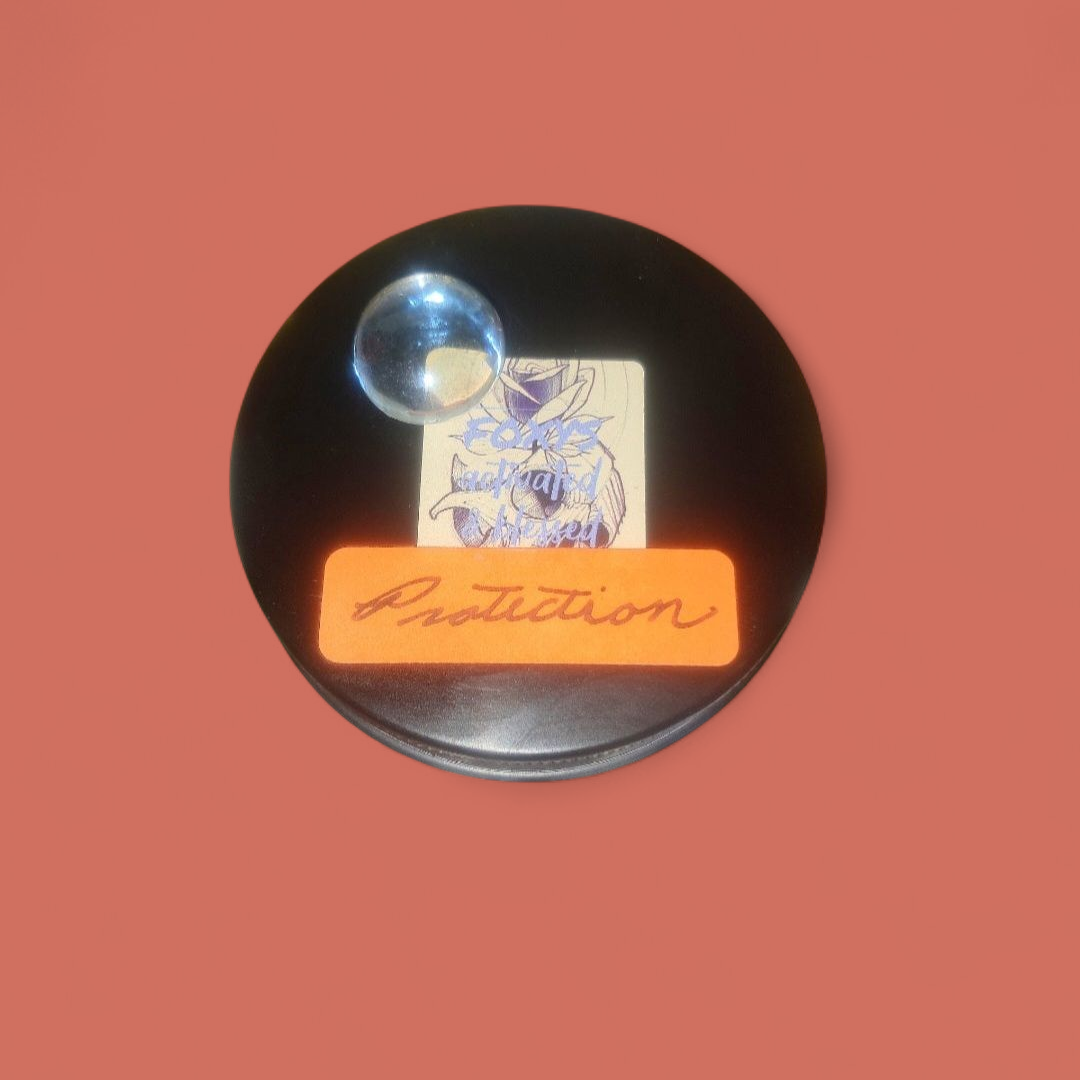 Protection Ritual Spiritual Bath Jar & Crystals
