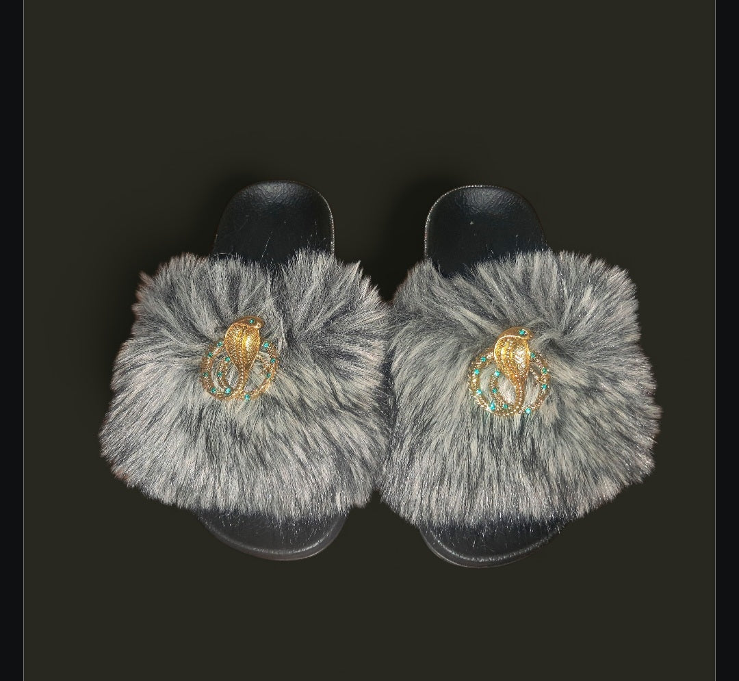 Every Step Counts - Wolf Grey / Black Ritual Manifesting & Protection Activated & Blessed Slides