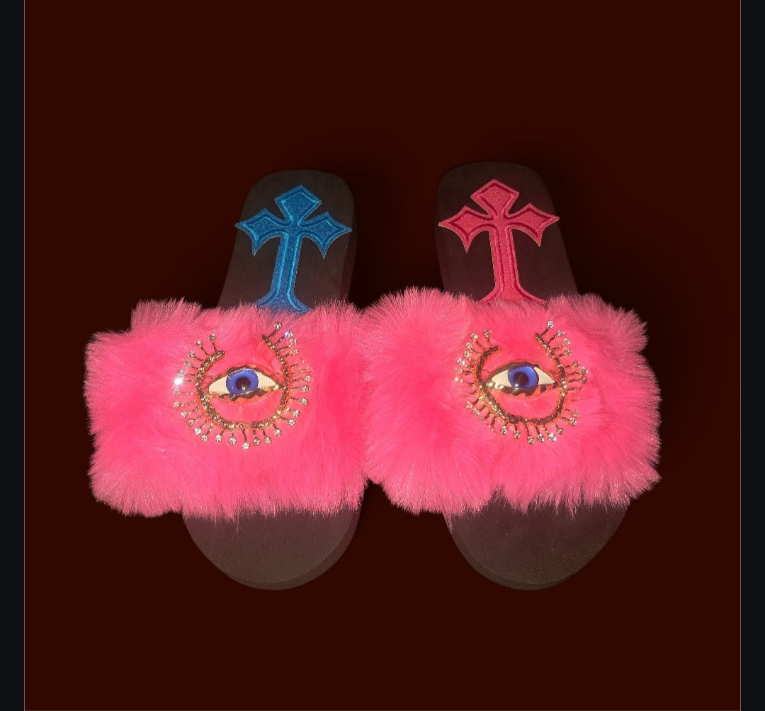 Every Step Counts - Hot Pink Ritual Manifesting & Protection Activated & Blessed Slides