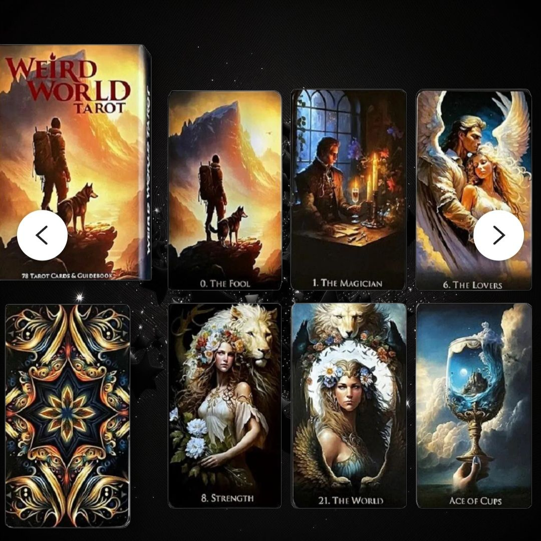 Weird World Tarot & Ritual Reading Elixir & Activated Crystal