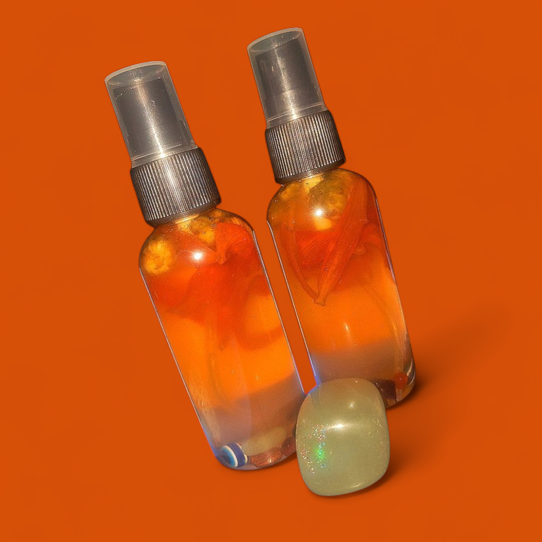 Transmuting Elixir Crystal Infused Ritual Perfume / Cologne