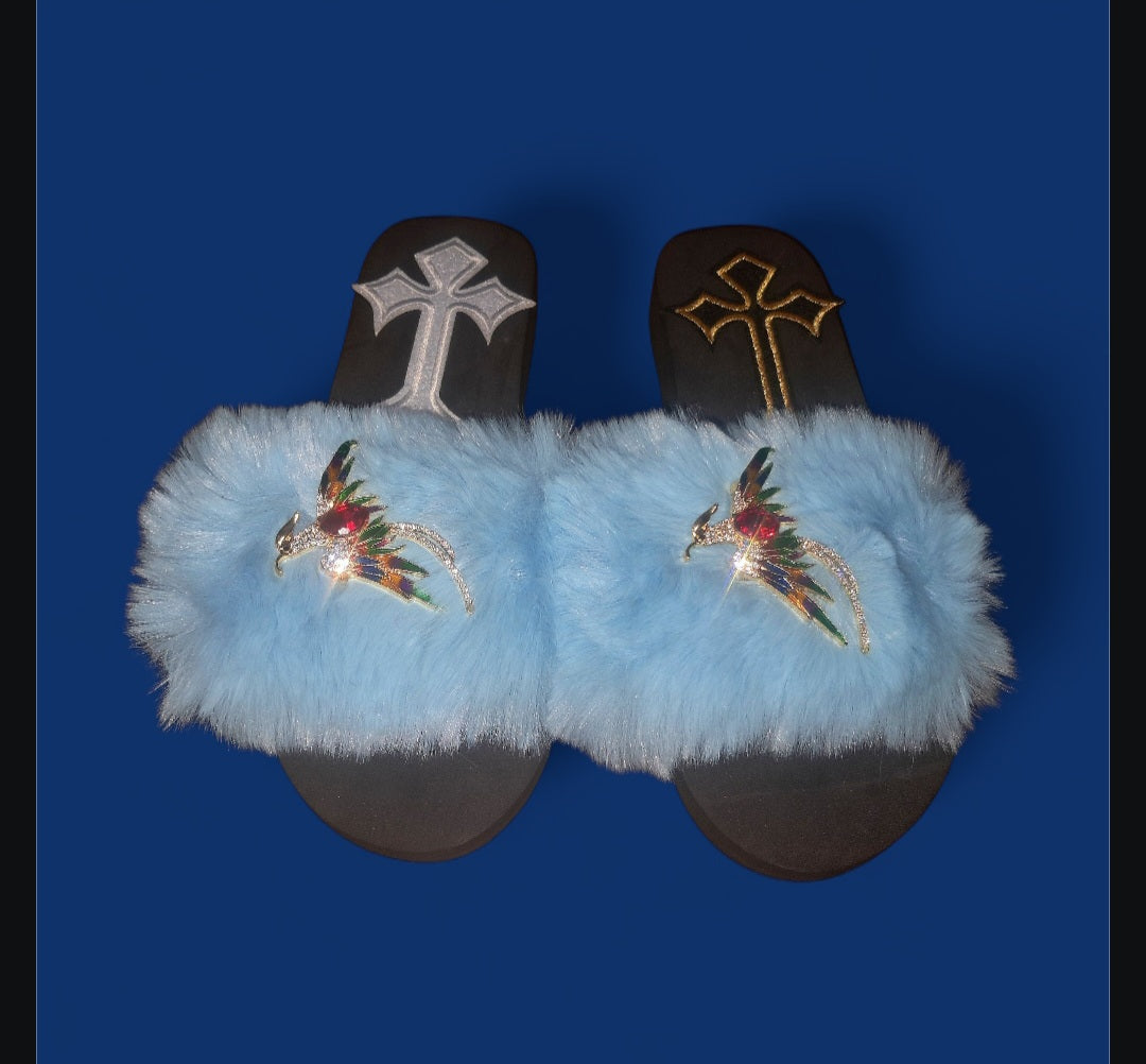 Every Step Counts - Light Blue Ritual Manifesting & Protection Activated & Blessed Slides