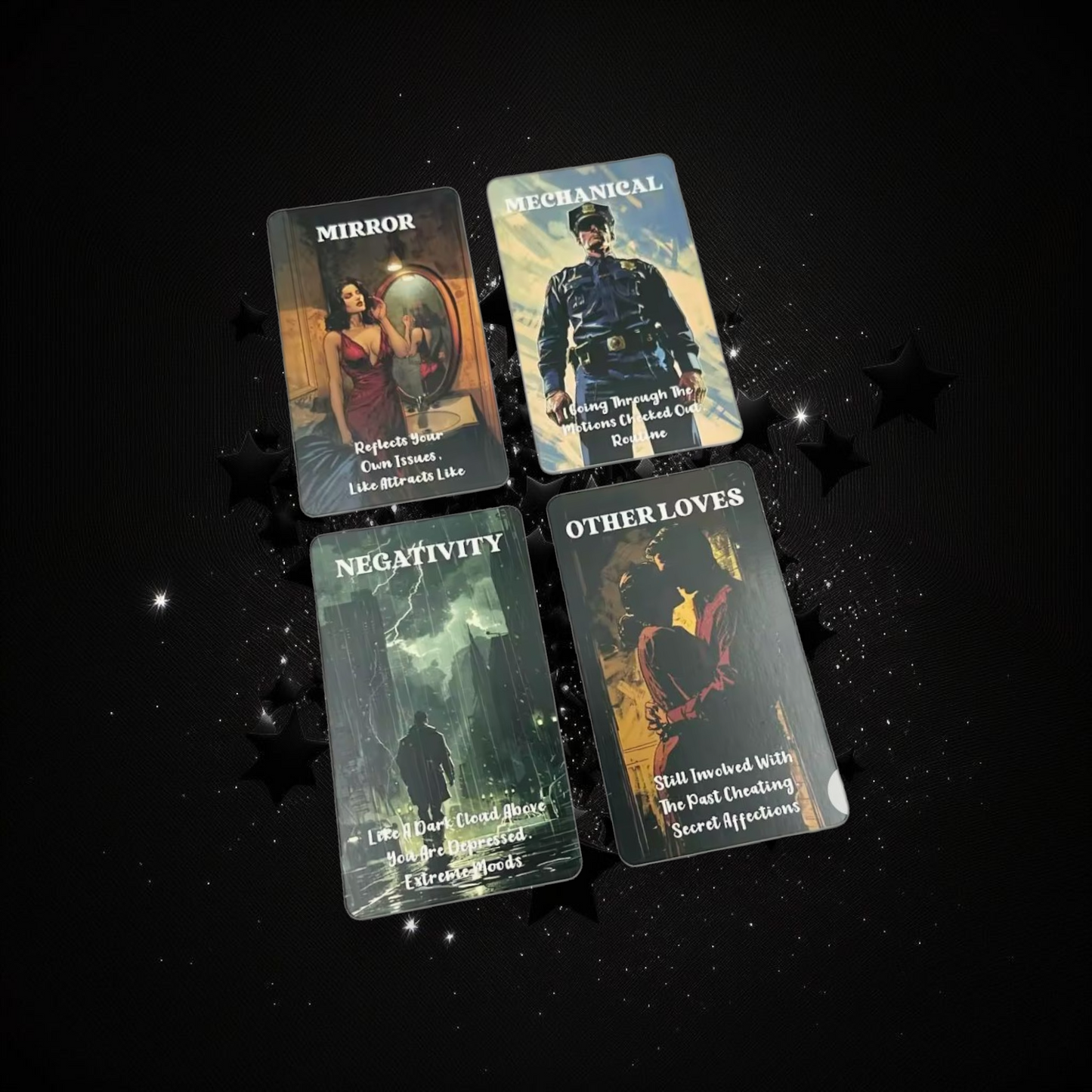 Shadow Love Oracle Deck & Ritual Reading Elixir & Activated Crystal