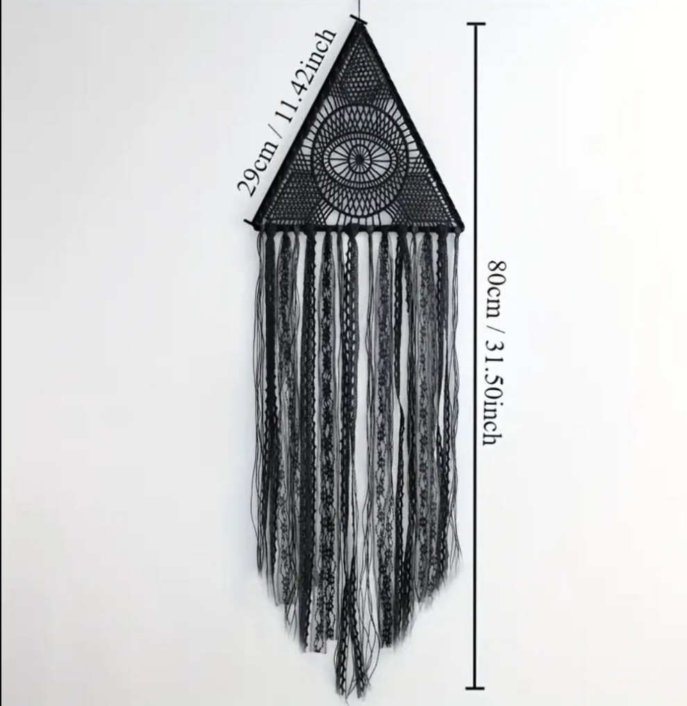 Black Evil Eye Protection & Warding Off Negativity Cleanser Hanging Decor - Ritual Activated & Blessed