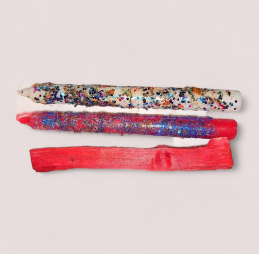End Chaos Magic ☆ Ritual Candles ~ x3 Per Order