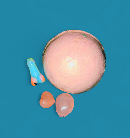 Energy Cleanser & Eraser Ritual Bath Bomb & Gifted Crystal
