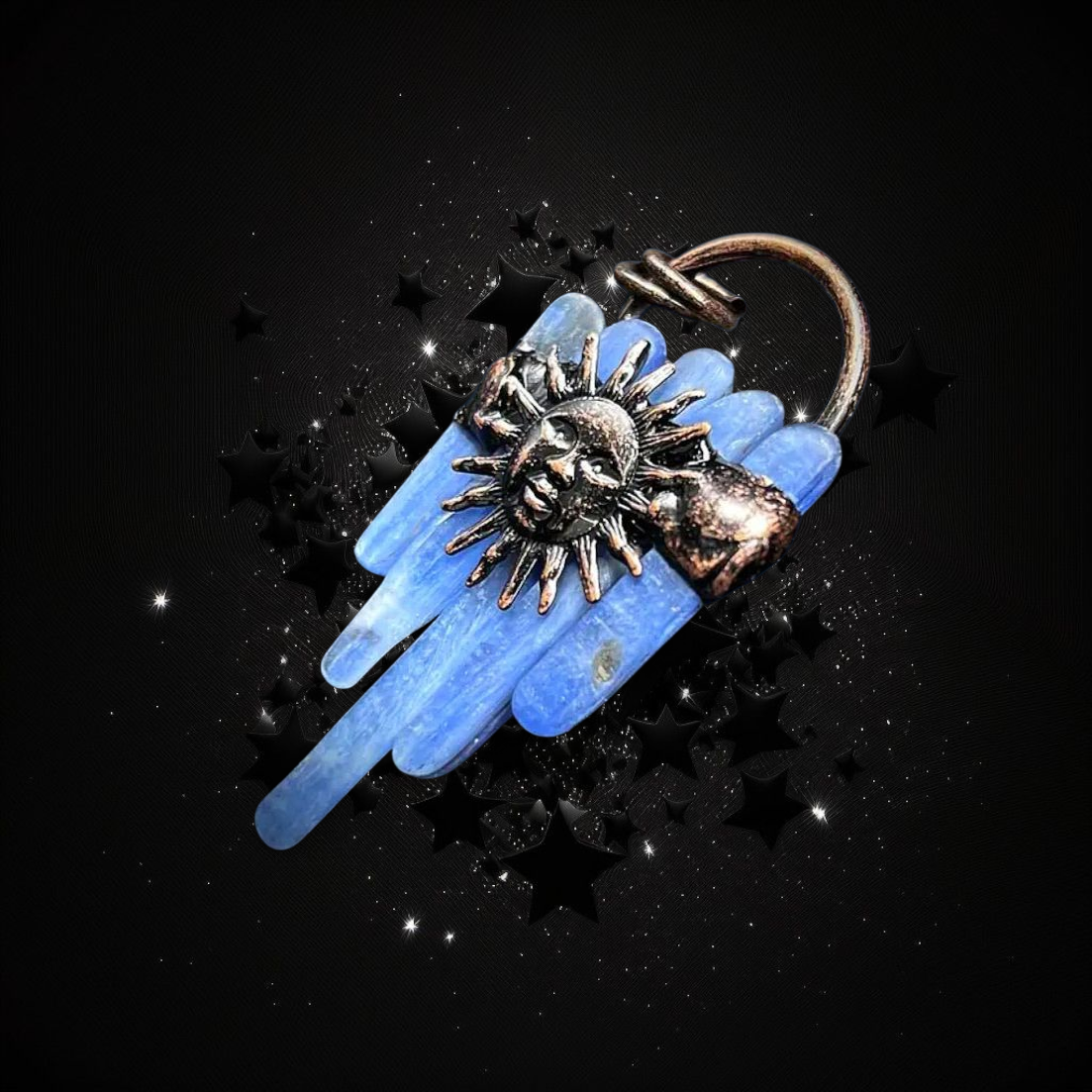 Good Luck Charm - Aquamarine Ritual Necklace Activated & Blessed
