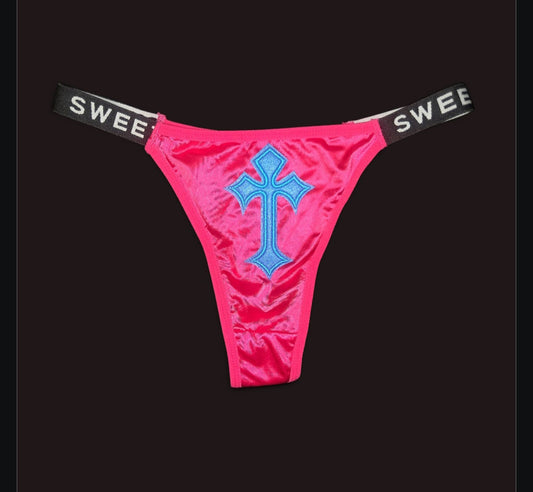 The Sweet Magical Flower - Hot Pink/ Blue/ White/ Black Ritual Activated Thong
