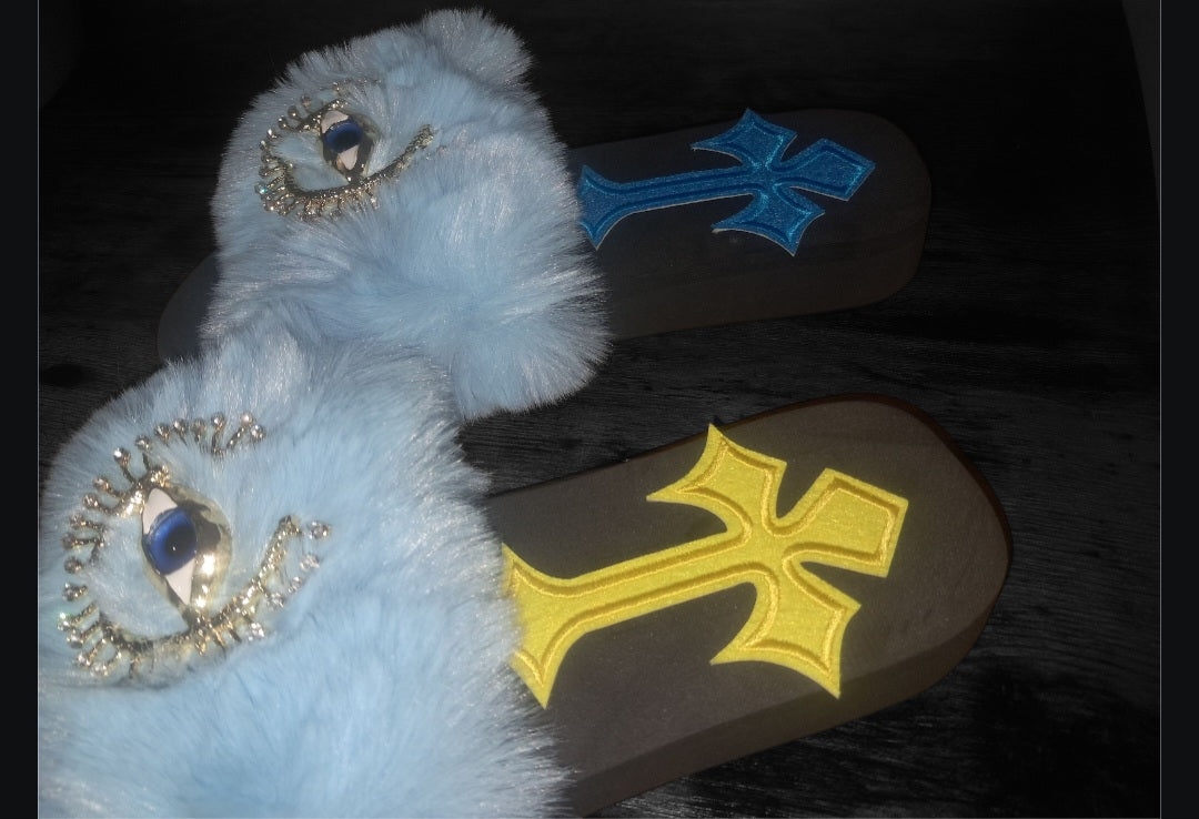 Every Step Counts - Light Blue Ritual Manifesting & Protection Activated & Blessed Slides