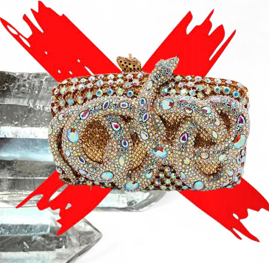 Energy Drainer Blocking Shield & Snake Charm Detector - Ritual Activated & Blessed Purse