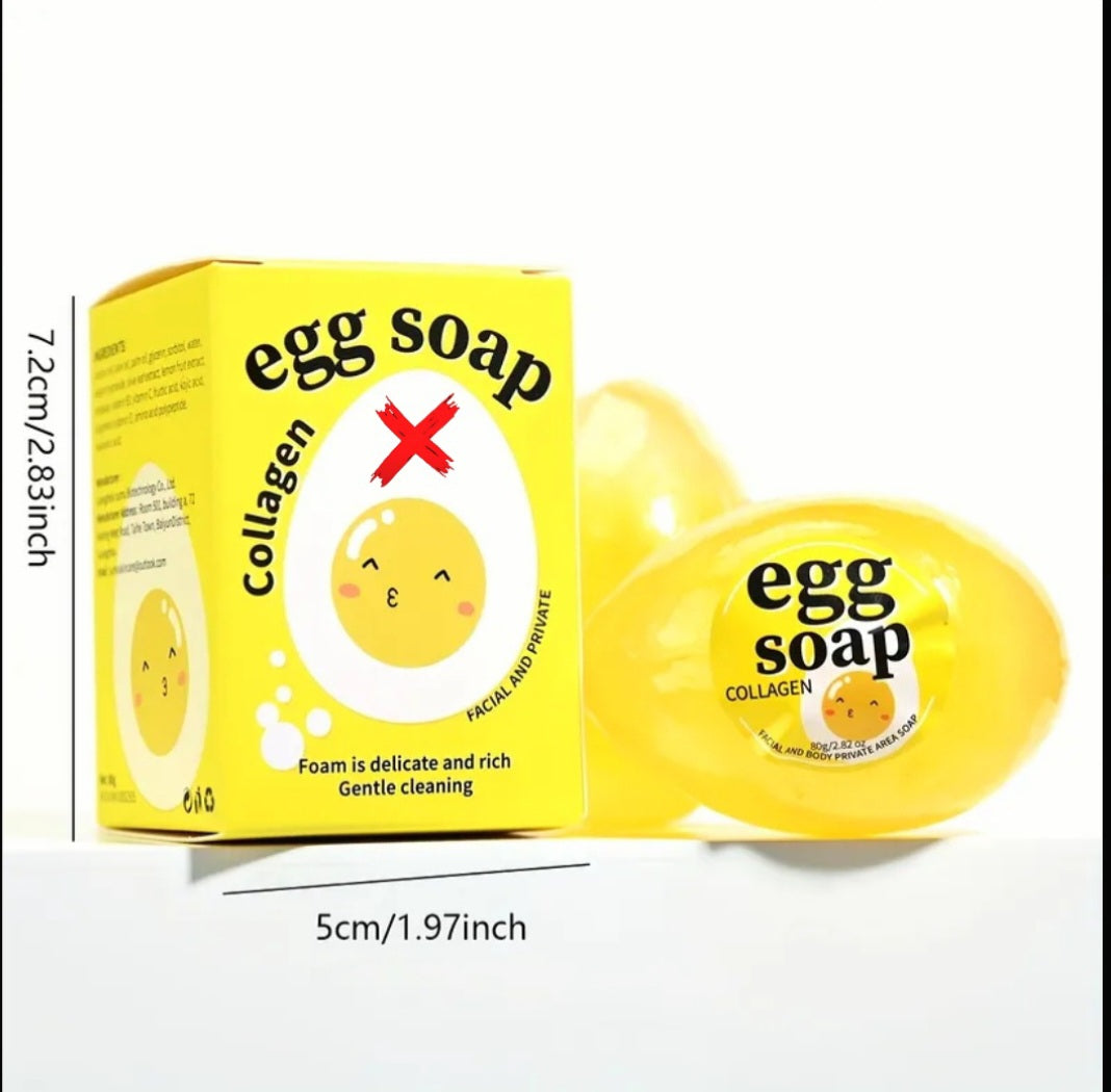 Rapid Removal & Banishing Of All Unwanted Dark & Negative Energy - Amplified Egg Cleansing Collagen - Ritual Egg Soap ×2 Per
