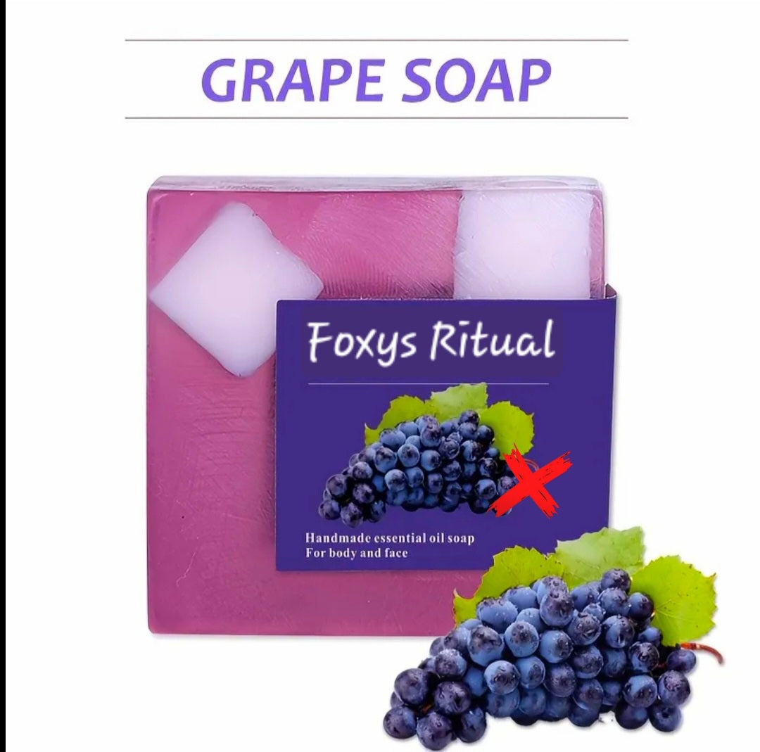 Psychic Protection / Mental & Manifesting Ability Shielding - Grape Ritual Soap Activated & Blessed x2 Per Order