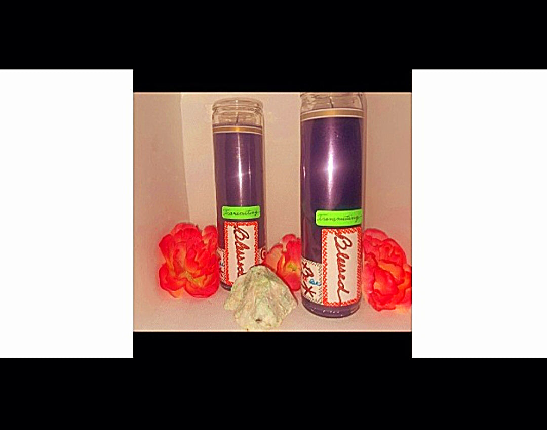 Purple Ritual Activated & Blessed 7 Day Candle