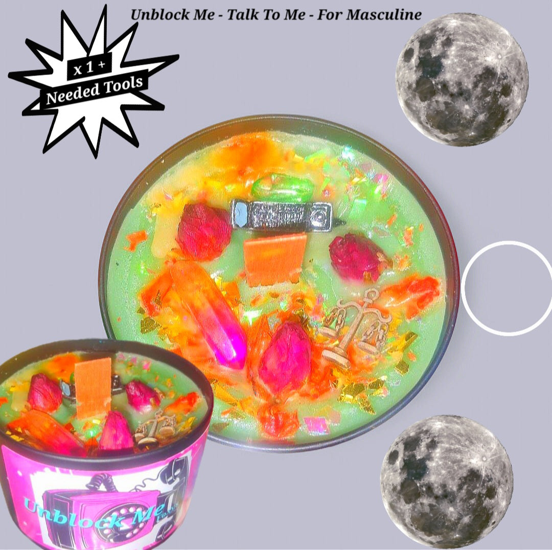 Have Him Unblock You/ Talk To You - Healing & Mending - Powerful Ritual Candle