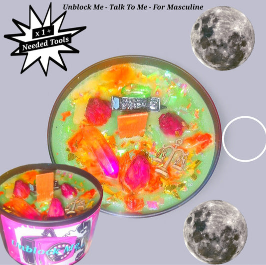 Have Him Unblock You/ Talk To You - Healing & Mending - Powerful Ritual Candle